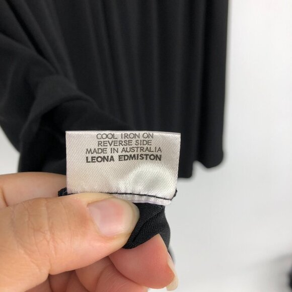 NWT Leona Edmiston Black “Velvet” Purple Plaid Halter Sleeveless Mini Dress 6 - Picture 10 of 14